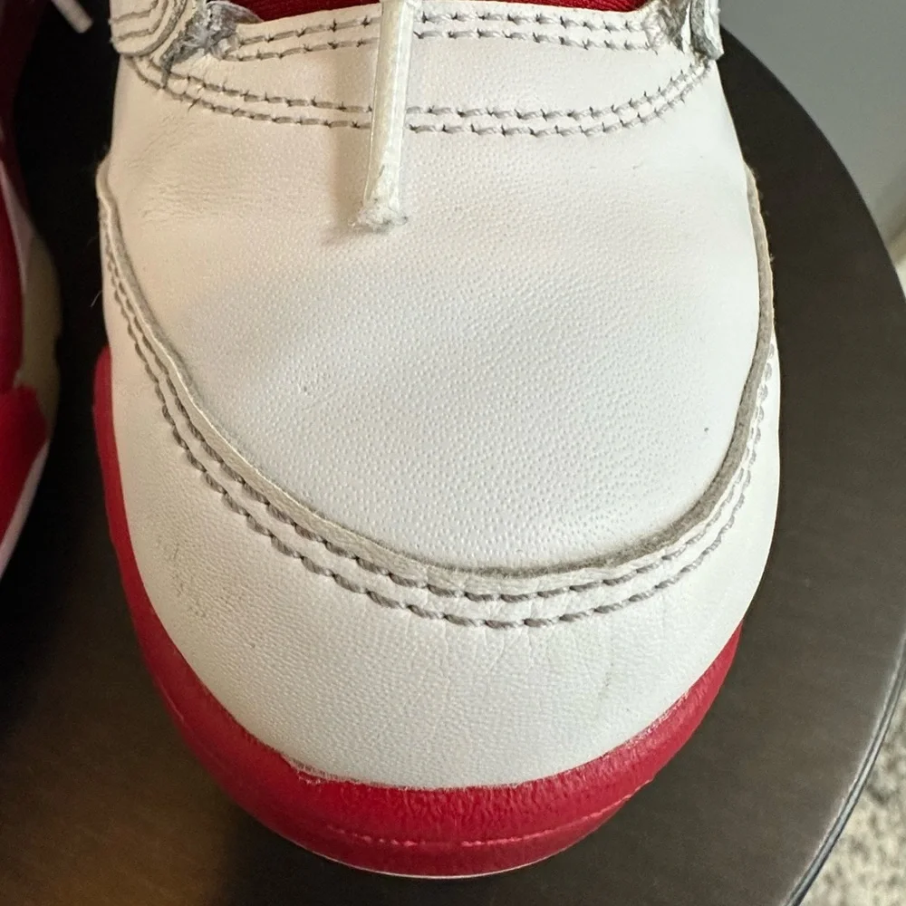 Nike Air Jordan Retro White Pink Red (GS) Size 7Y / W8.5 - 440892-106 - Used